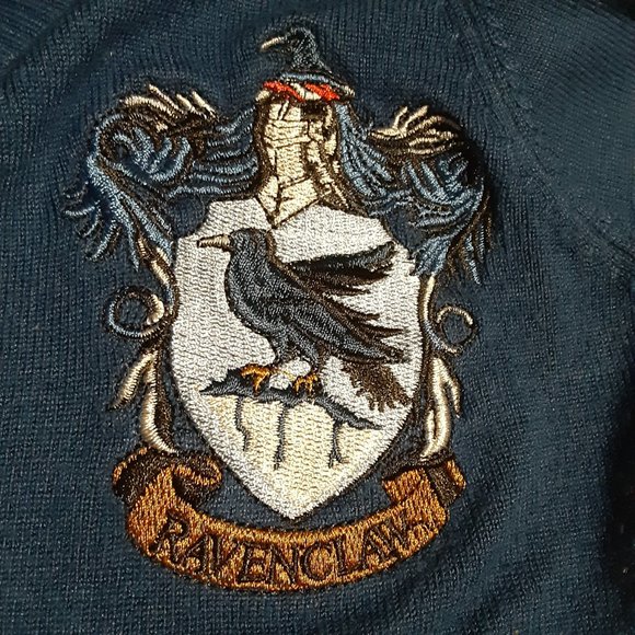 Harry Potter Women's Ravenclaw Button Up Sweater in Size S - Picture 4 of 5
